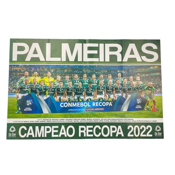 Imagem de Show de Bola Magazine Super Pôster - Palmeiras Campeão da Recopa 2022