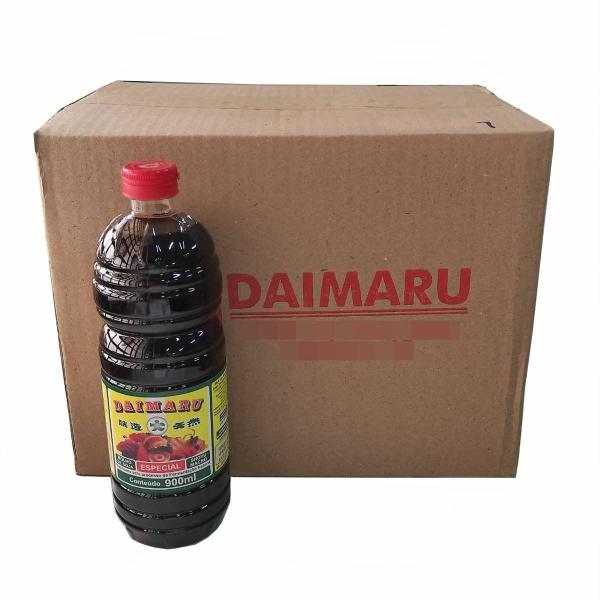 Imagem de Shoyu Macrobiótico Natural Daimaru 900ml - Caixa com 12