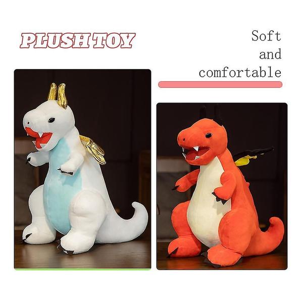 Imagem de Shxx Dinossauro Anime Personagem Stuffed Toy Soft Cuddly Amigo