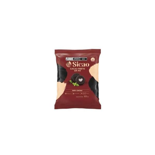 Sicao Cacau Preto em Pó 100% - Pacote com 500G - Barry Callebaut Imagem de Sicao Cacau Preto em Pó 100% - Pacote com 500G