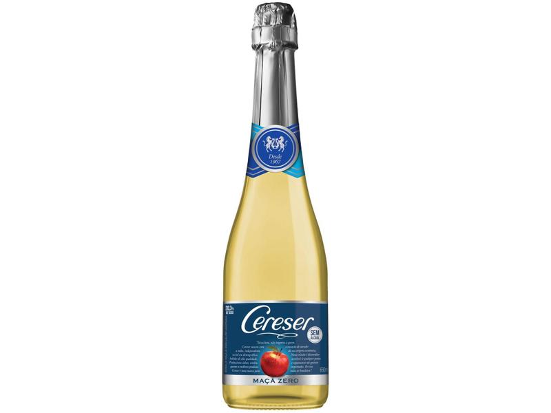 Sidra Cereser sem Álcool Maçã Zero 660ml Imagem de Sidra Cereser sem Álcool Maçã Zero 660ml