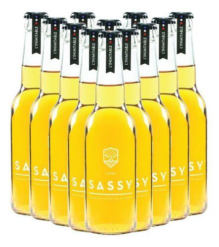 Sidra Sassy L'inimitable Premium 330ml-pack 12 Garrafas - Maison Sassy Imagem de Sidra Sassy L'inimitable Premium 330ml-pack 12 Garrafas