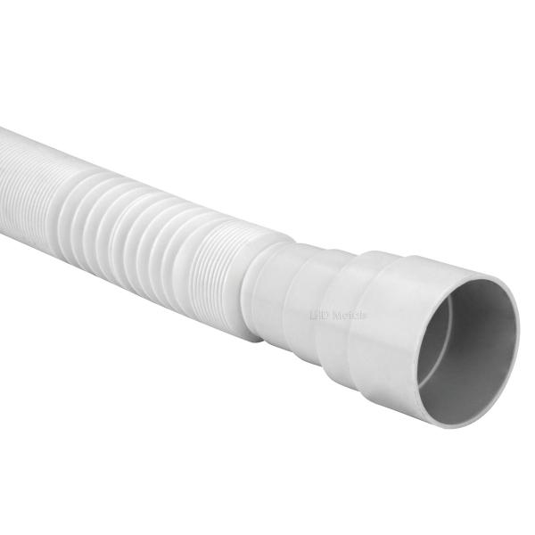 Imagem de Sifão Longo Sanfonado/extensivo Universal Abs Branco 1,35m