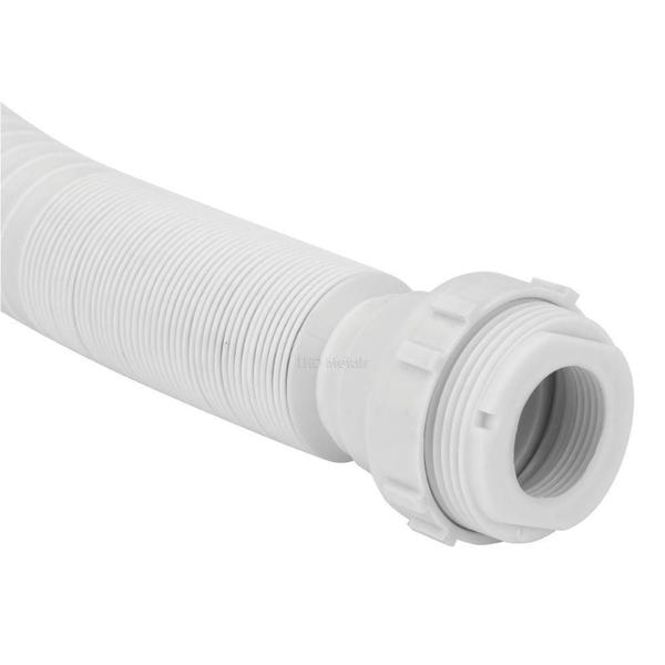 Imagem de Sifão Longo Sanfonado/Extensivo Universal Abs Branco 1,35M