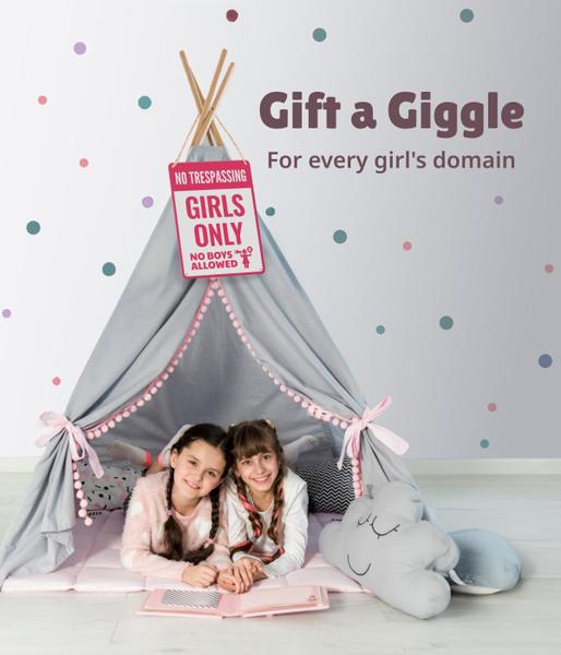 Imagem de Sign Opix Design Cute Girls Only Funny Pink Bedroom Decor