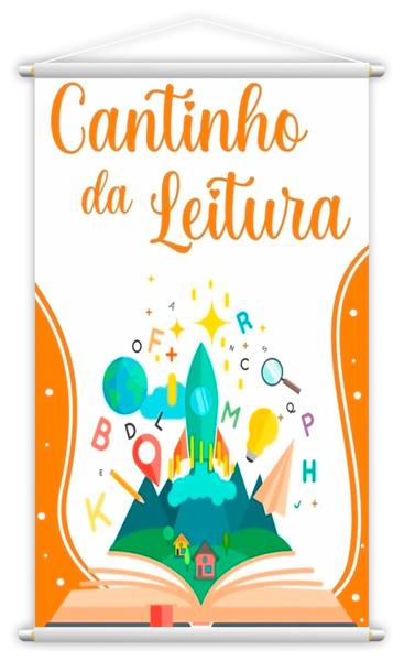 Imagem de Silabário + Leitura + Alfabetário Kit 3 Banners Grande