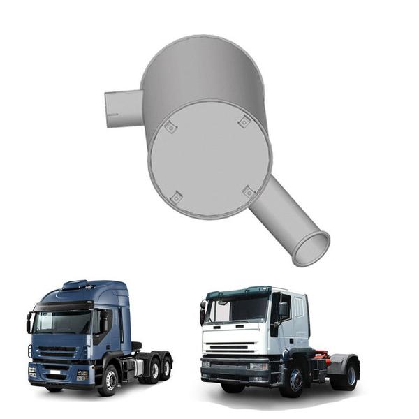 Imagem de Silencioso Com Miolo Metálico Iveco Stralis Original 7146913