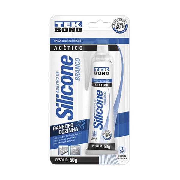 Imagem de Silicone Acético 50g Branco Tekbond