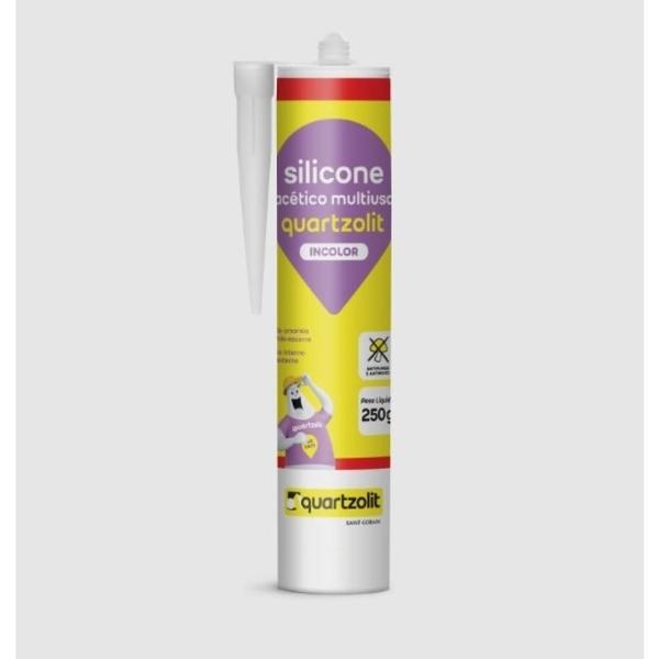 Imagem de Silicone Acético Multiuso 250g Quartzolit