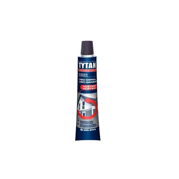 Imagem de Silicone Acetico Tytan Incolor Bisnaga 50g