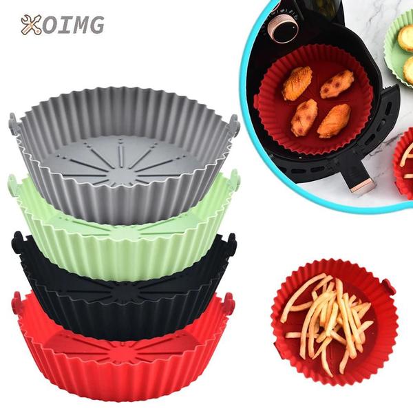 Imagem de SILICONE CAPA  Fryer Anti-Aderente De Silicone Para Air Fryers Engrossar