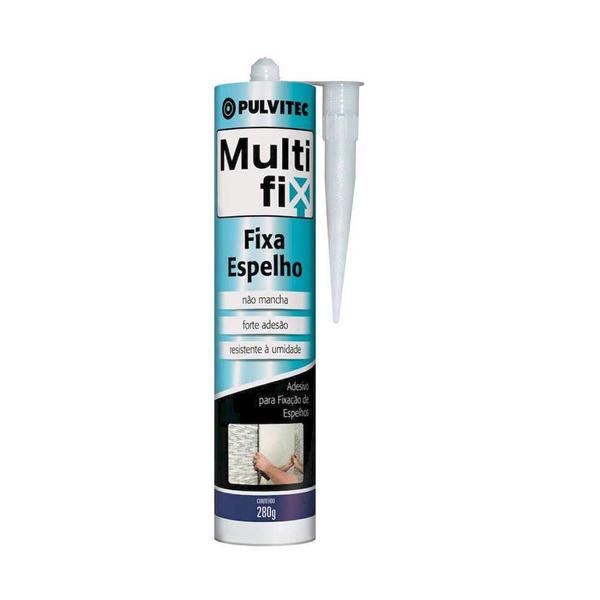 Imagem de Silicone Multifix Fixa Espelho 280g - Pulvitec