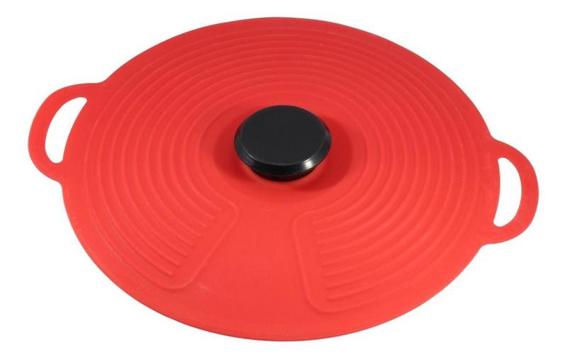 Silicone Tampa Flexível Multiuso Fritura Avulsa 28cm - Casa Tem Imagem de Silicone Tampa Flexível Multiuso Fritura Avulsa 28cm