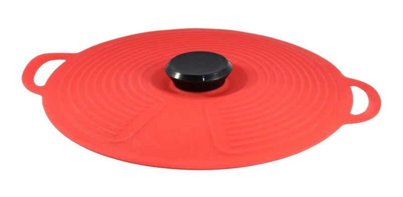 Silicone Tampa Flexível Multiuso Fritura Avulsa 28cm - Casa Tem Imagem de Silicone Tampa Flexível Multiuso Fritura Avulsa 28cm