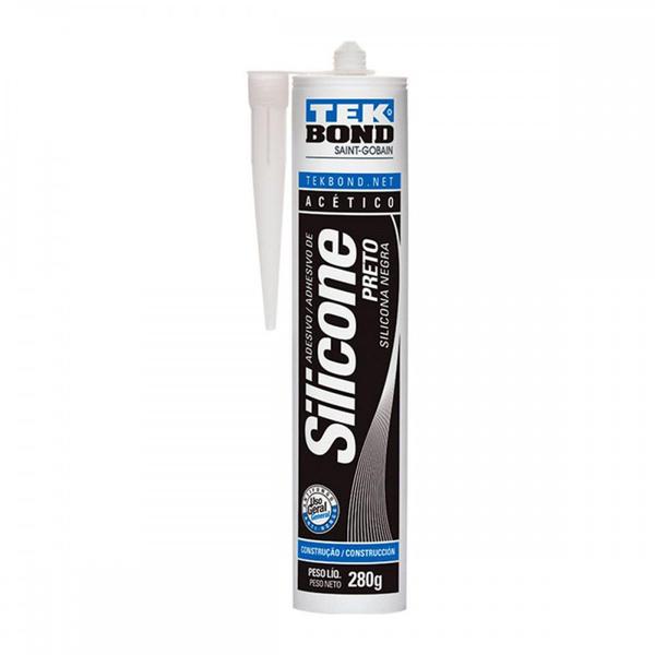 Imagem de Silicone Tek Bond Acet.280Gr Preto o