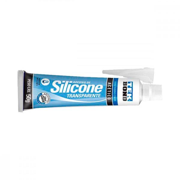 Imagem de Silicone Tek Bond Acet.Incolor 50Gr ./ Kit Com 24 Unidades