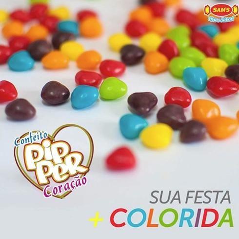 Imagem de Simas confeito pipper frutas sort 500 gr