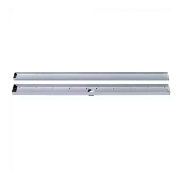 Simmetria Ralo Lineare Platina Oculto 7x50 - Simmetria Imagem de Simmetria Ralo Lineare Platina Oculto 7x50 - Simmetria