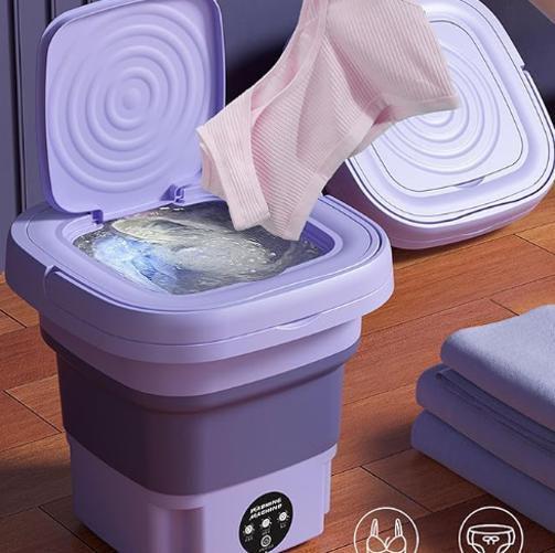 Simplifique Sua Vida A Máquina De Lavar Automática Dobrável - Af Imagem de Simplifique Sua Vida A Máquina De Lavar Automática Dobrável