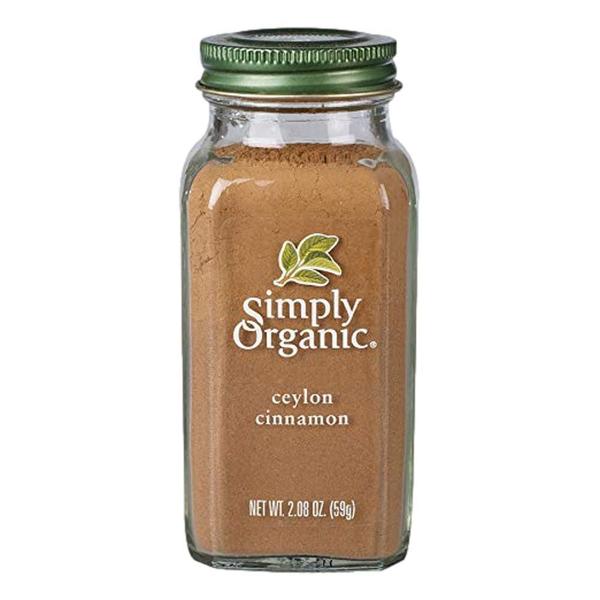 Simply Organic Canela De Ceilão- 59G Imagem de Simply Organic Canela De Ceilão- 59G