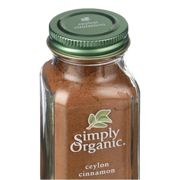 Simply Organic Canela De Ceilão- 59G Imagem de Simply Organic Canela De Ceilão- 59G