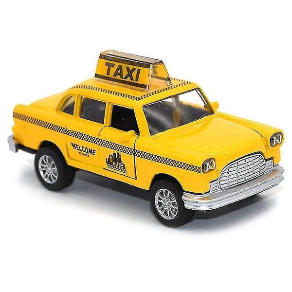 Imagem de Simulação Amarelo Táxi Táxi Veículo Liga Toy Car