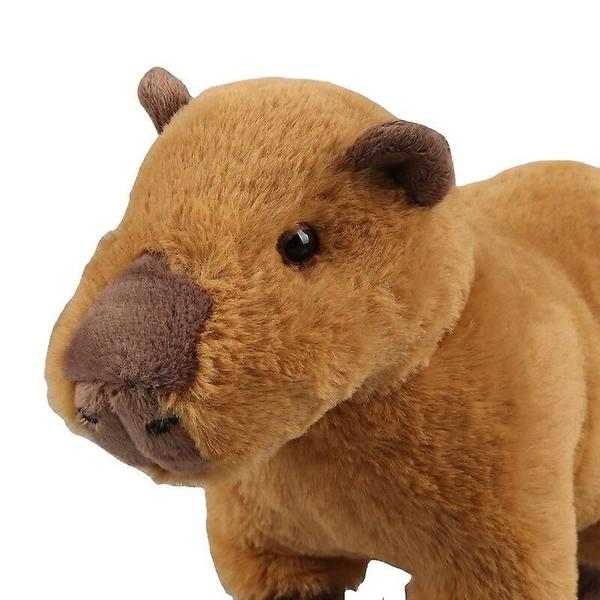 Imagem de Simulação Capivara Pelúcia Toy 33cm Boneca de Pelúcia Animal Macio 