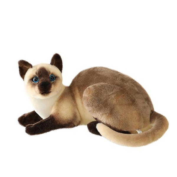 Simulação Gato Pelúcia Animais Crianças Festa de Aniversário Presentes Gato D - Shimu Yequyasu - ESG Imagem de Simulação Gato Pelúcia Animais Crianças Festa de Aniversário Presentes Gato D