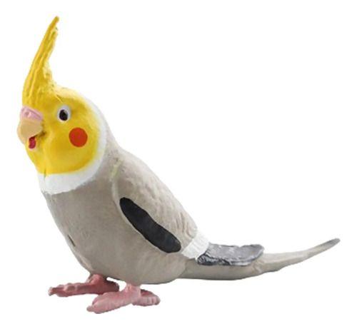 Simulacao Miniatura Calopsita Cinza Pássaro Aves Decoracao - AnimeSHOP Imagem de Simulacao Miniatura Calopsita Cinza Pássaro Aves Decoracao