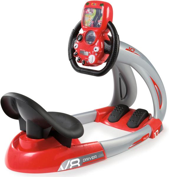 Imagem de Simulador de condução Smoby V8 Driver com tela retroiluminada Kids 3+