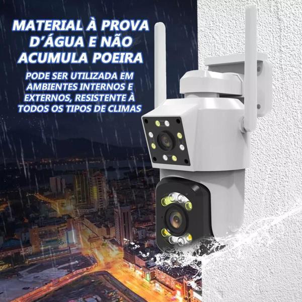 Imagem de Sinal Forte E Resistente: Câmera Vigilância Rotação Vertical