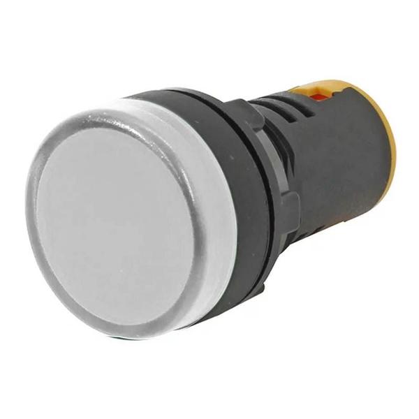 Imagem de Sinaleiro Led 24VCC-VCA Branco Ip65 22mm L20-Ar7-Wp Metaltex