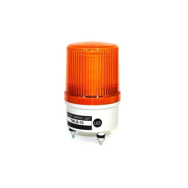 Imagem de Sinaleiro Rotativo 100Mm Led Laranja 24V Buzzer - Metaltex