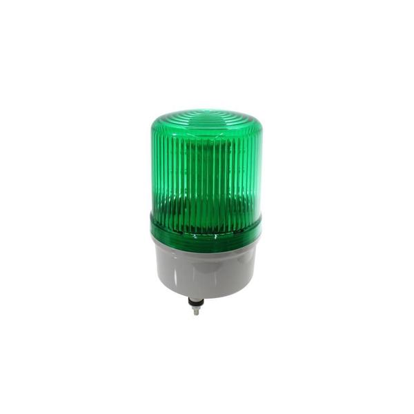 Imagem de Sinaleiro Rotativo 100Mm Led Verde 24V Com Buzzer - Metaltex