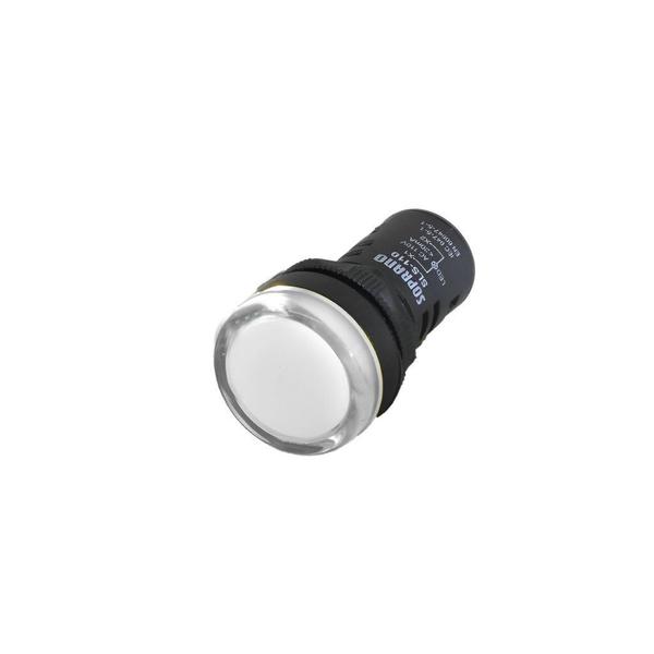 Imagem de Sinalizador Branco 22mm 220Vca SLS-220 - Soprano