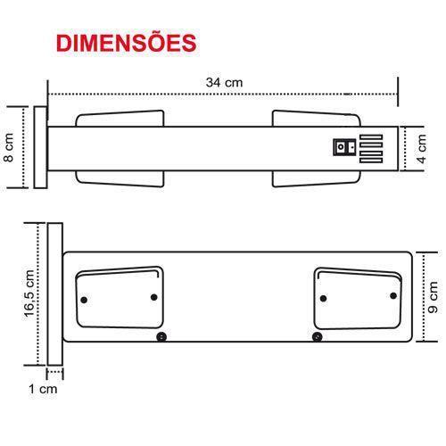 Imagem de Sinalizador De Garagem Sonoro Veicular Placa Temporizadora