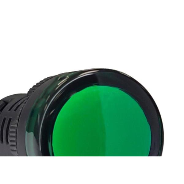 Imagem de Sinalizador Led Steck 220V. Verde Boton Slds2202