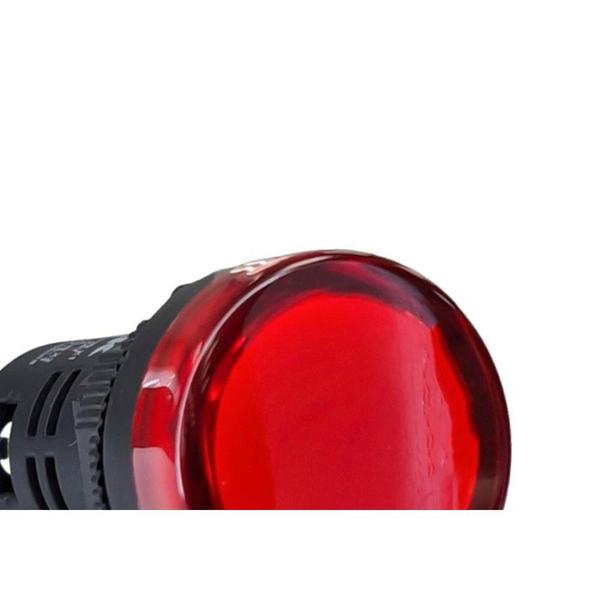 Imagem de Sinalizador Led Steck 24V. Vermelho Botton Slds241