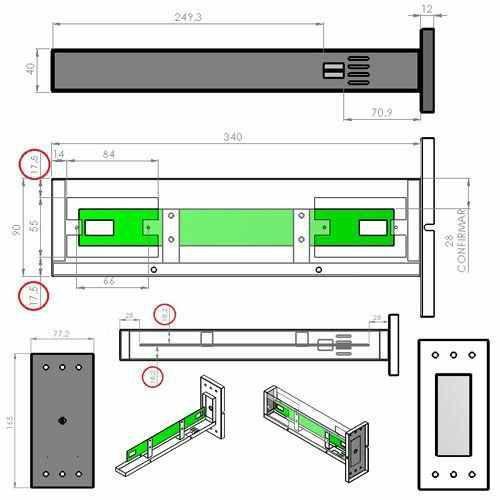 Imagem de Sinalizador Veicular de Garagem Entrada e Saída de Veículos Led - Bivolt Capte LED12 - 2 unidades