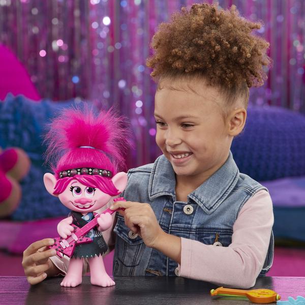 Imagem de Singing Doll Trolls DreamWorks World Tour Poppy