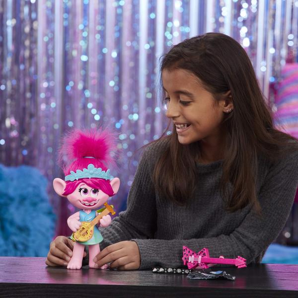 Imagem de Singing Doll Trolls DreamWorks World Tour Poppy