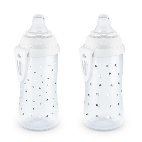 Imagem de Sippy Cup NUK Active 300 ml, 12 meses ou mais, sem BPA, pacote com 2