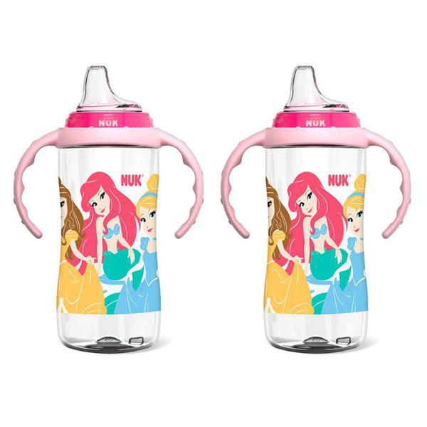 Imagem de Sippy Cup NUK Disney Princess Large Learner, pacote com 300 ml