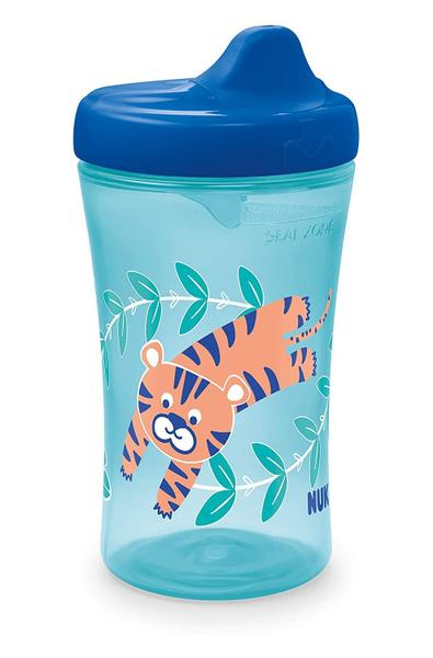 Imagem de Sippy Cup NUK Hide 'n Seek Hard Spout 300 ml, mais de 12 milhões de baleias e tigres