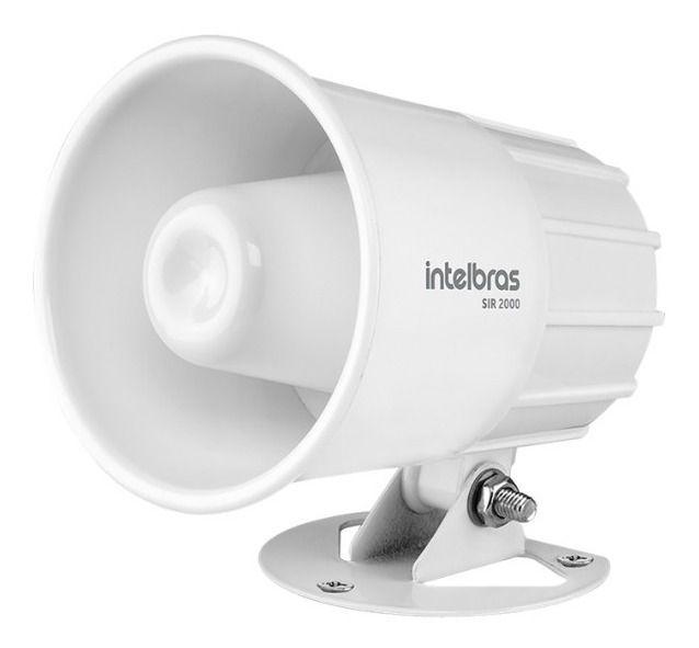 Imagem de SIRENE 115 dB SIR 2000 PRETA - INTELBRAS