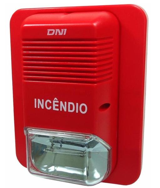 Imagem de Sirene Para Monitoramento E Incêndio 24v Dni 4206