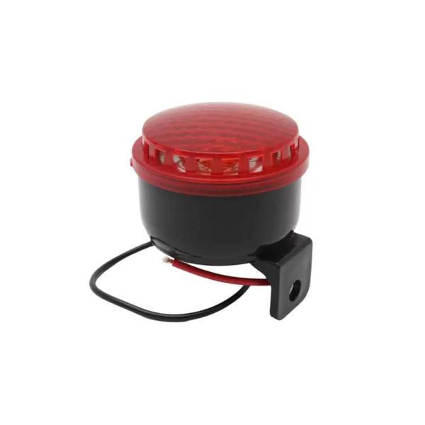 Imagem de Sirene Piezo 6 Tons com Led Resistente a Água Tech One + Par De Led Farol RGB 6w Ajk