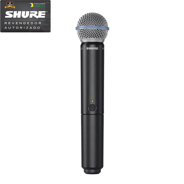 Imagem de Sistema De Microfone Sem Fio De Mão BLX-24RBR/B-58 M15 - Shure