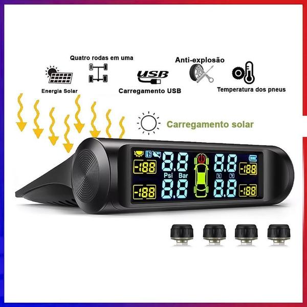 Imagem de Sistema De Monitoramento De Pressão De Pneus Tpms