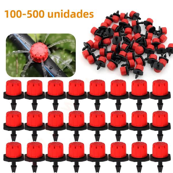 Imagem de Sistema de Rega para Jardim Ajustável - 100 a 500 Gotejadores e Aspersores